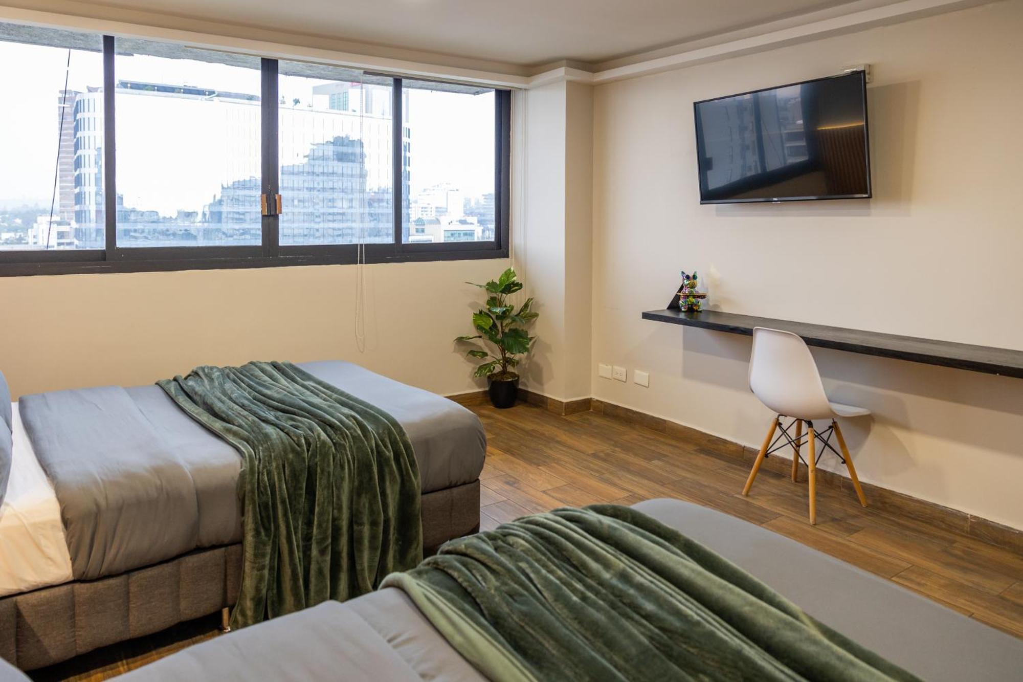 Posh Polanco Stay Tvs And Desks In Each Room Mexico City Luaran gambar